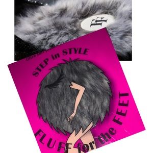 💕STEP IN STYLE!! FLUFFURS PLUSH FAUX FUR INSOLES